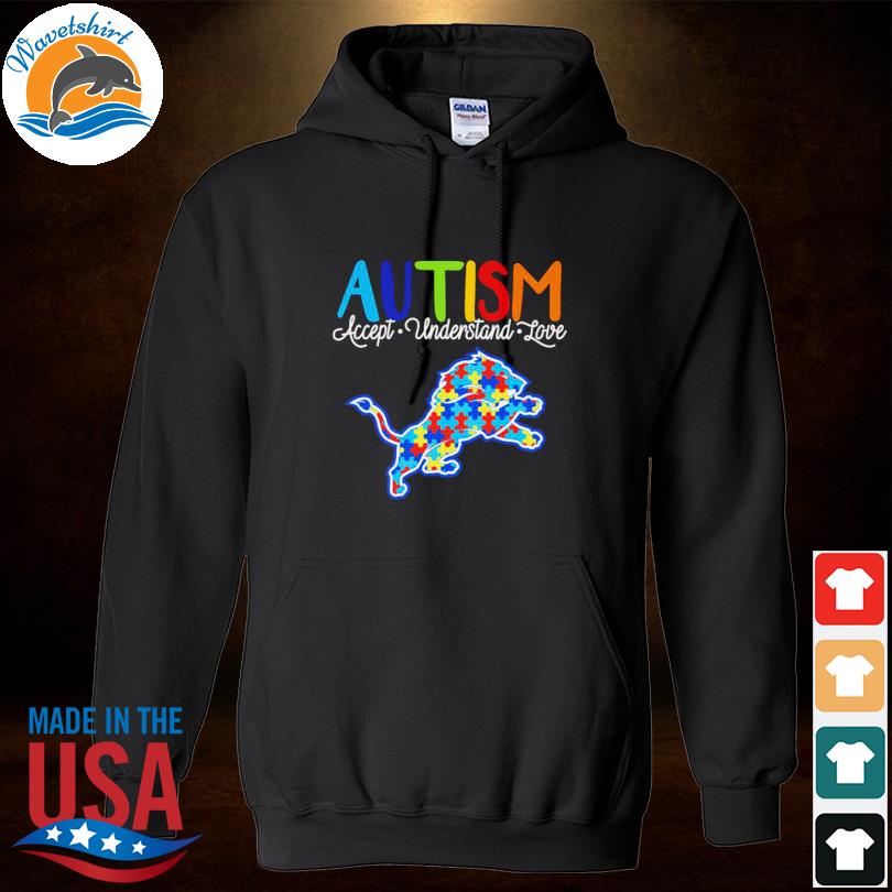 SALE Detroit Lions Autism Accept Understand Love 2023 Classic T-Shirt -  Beetrendstore Store