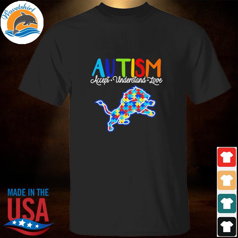 Original Detroit Lions Tackle Autism Awareness T-shirt,Sweater