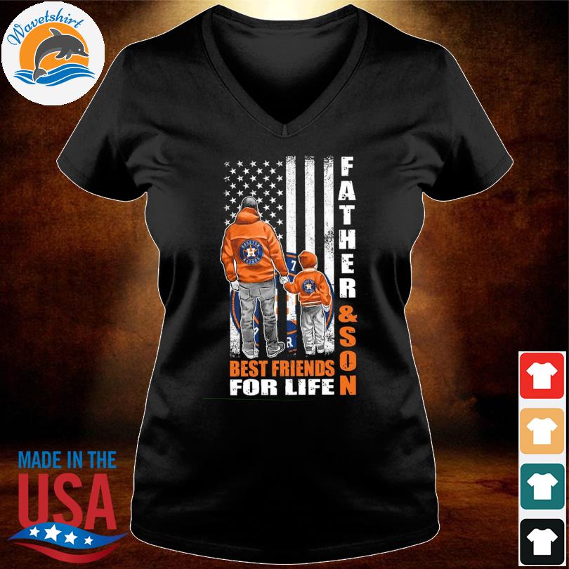 Houston astros father and son best friends for life 2023 shirt
