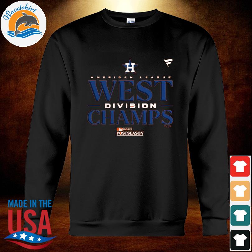 Houston astros 2023 al west Division champions locker room shirt, hoodie,  sweater, long sleeve and tank top