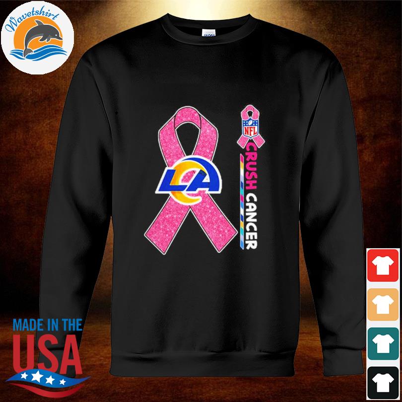 NFL Crush Cancer Los Angeles Rams Shirt - Limotees