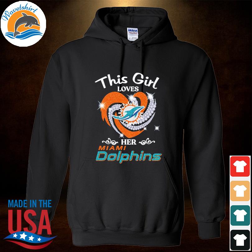 Miami Dolphins is love logo black city pride shirt, hoodie, sweater, long  sleeve and tank top