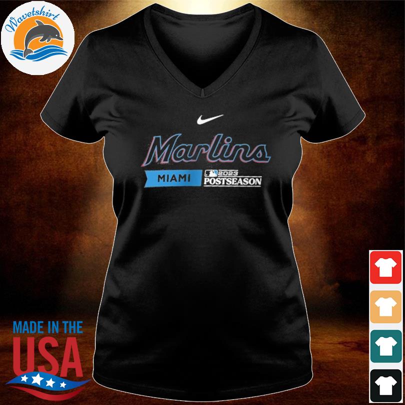 Miami Marlins Nike 2023 Postseason Authentic Collection Dugout Shirt,  hoodie, sweater, long sleeve and tank top