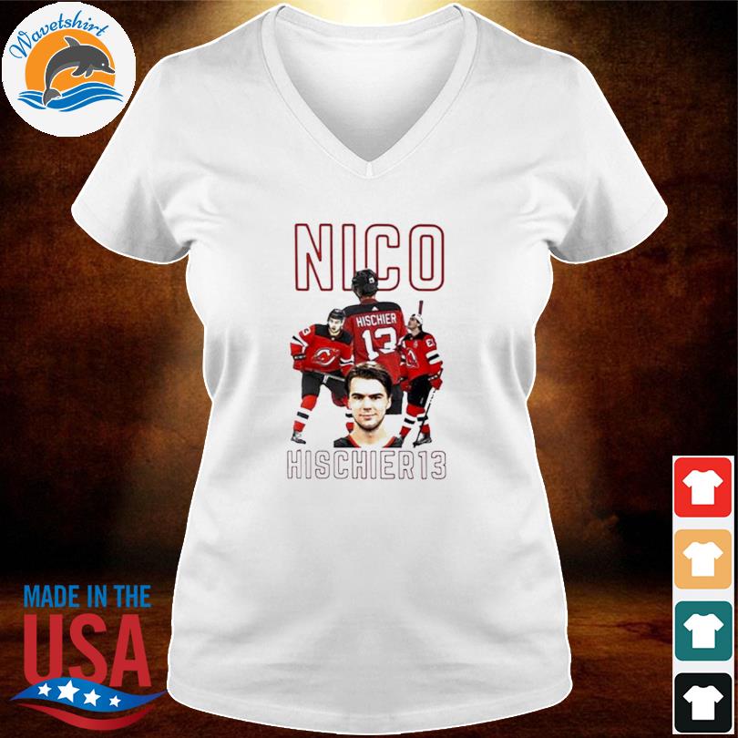 Nico Hischier 13 New Jersey Devils hockey shirt, hoodie, sweater, long  sleeve and tank top