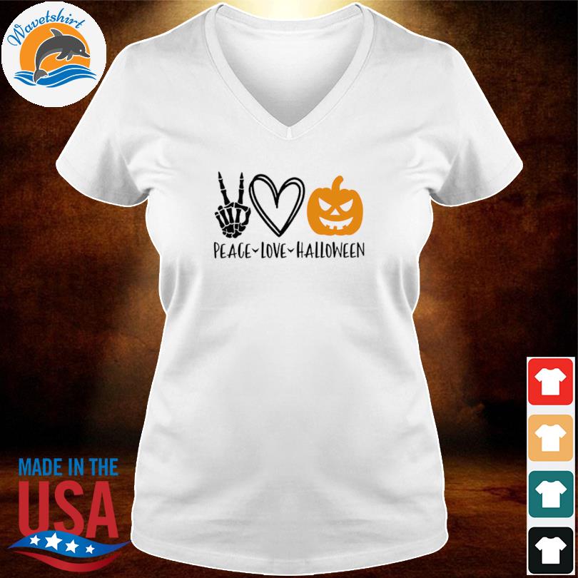 Peace love and heaters Houston Astros Halloween shirt - Dalatshirt