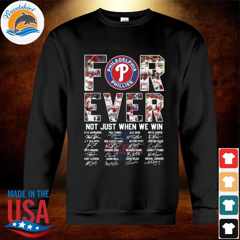 NLCS Atlanta Braves Forever Not Just When We Win Signatures Shirt, hoodie,  sweater, long sleeve and tank top