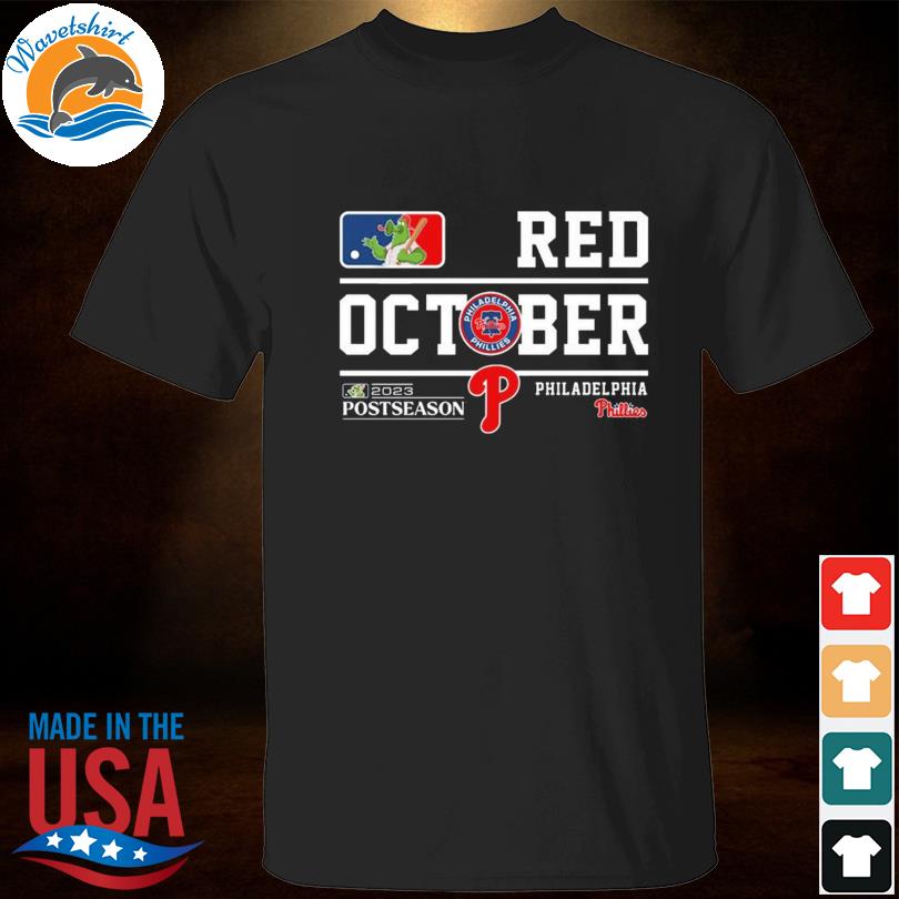 Philadelphia Phillies Red October 2023 Postseason Shirt