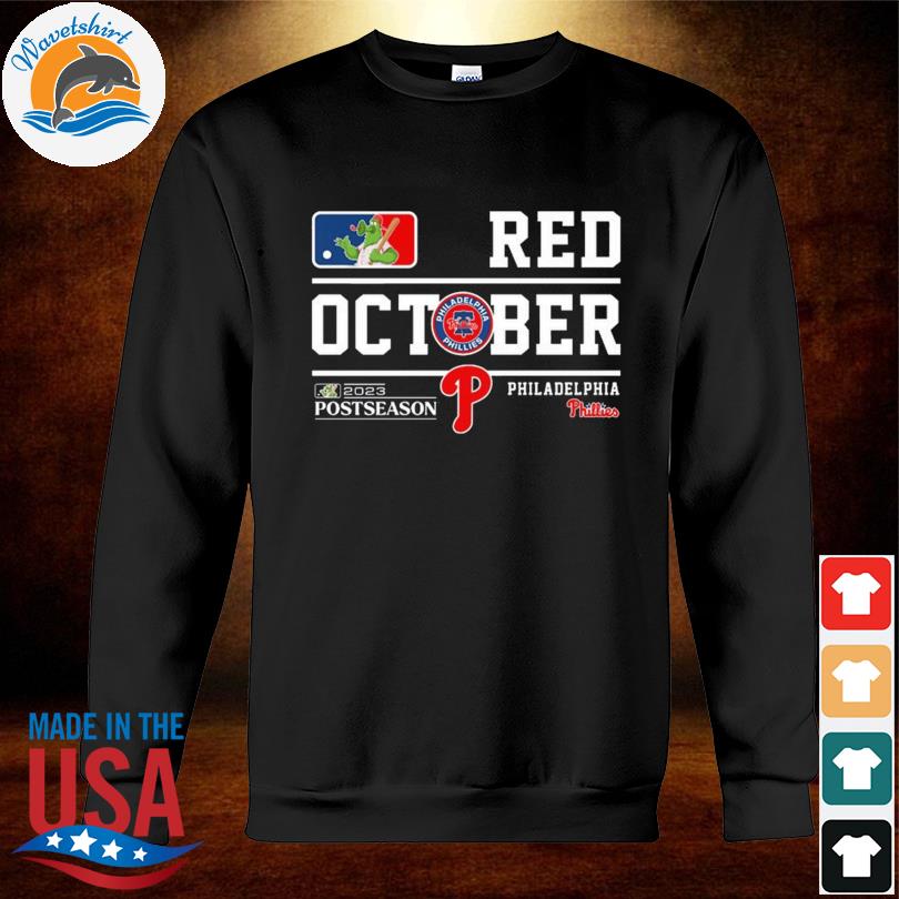 Philadelphia Phillies Red October 2023 Postseason Shirt