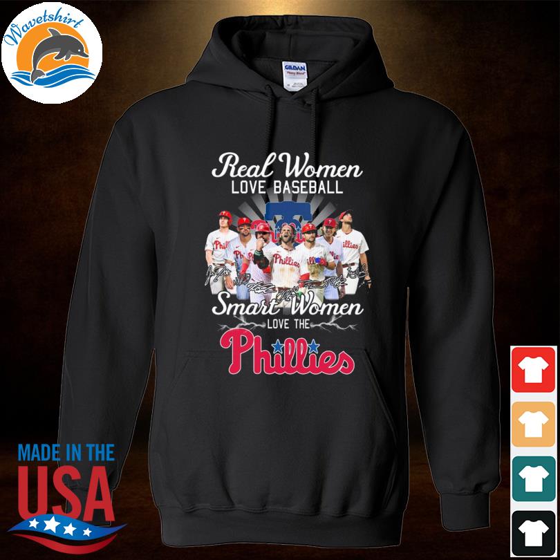 Real Women Love Baseball Smart Women Love Philadelphia Phillies Players  Team 2023 Signatures T-shirt,Sweater, Hoodie, And Long Sleeved, Ladies,  Tank Top