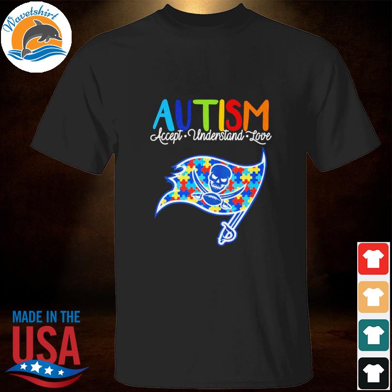 Tampa Bay Buccaneers NFL Autism Awareness Accept Understand Love