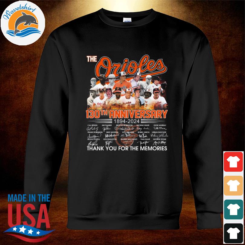 Baltimore Orioles 70th Anniversary 1954 2024 Thank You For The