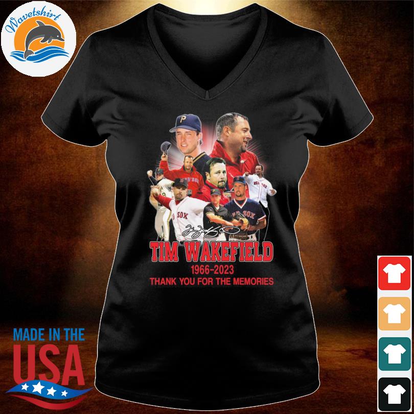 Tim Wakefield 1966 – 2023 Thank You For The Memories Signature T-Shirt,  hoodie, sweater, long sleeve and tank top