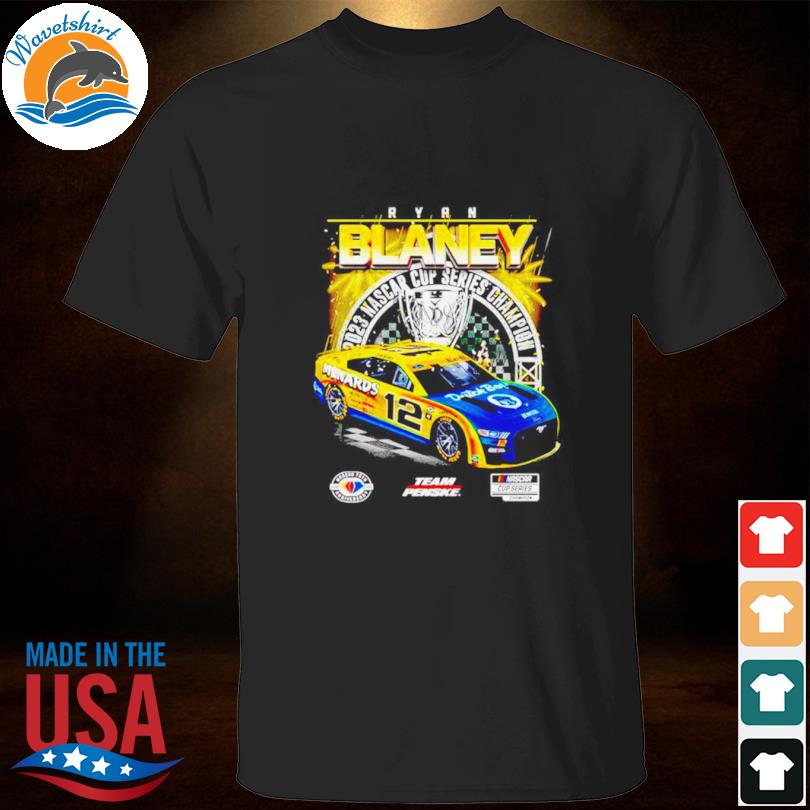 Wavetshirt - Ryan Blaney Team Penske 2023 Nascar Cup Series Champion ...