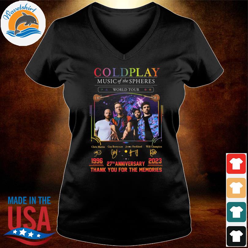 Xpsclothing - Original Coldplay Music Of The Spheres World Tour 2023 Thank  You For The Memories T-Sh by Store Xpsclothing - Issuu