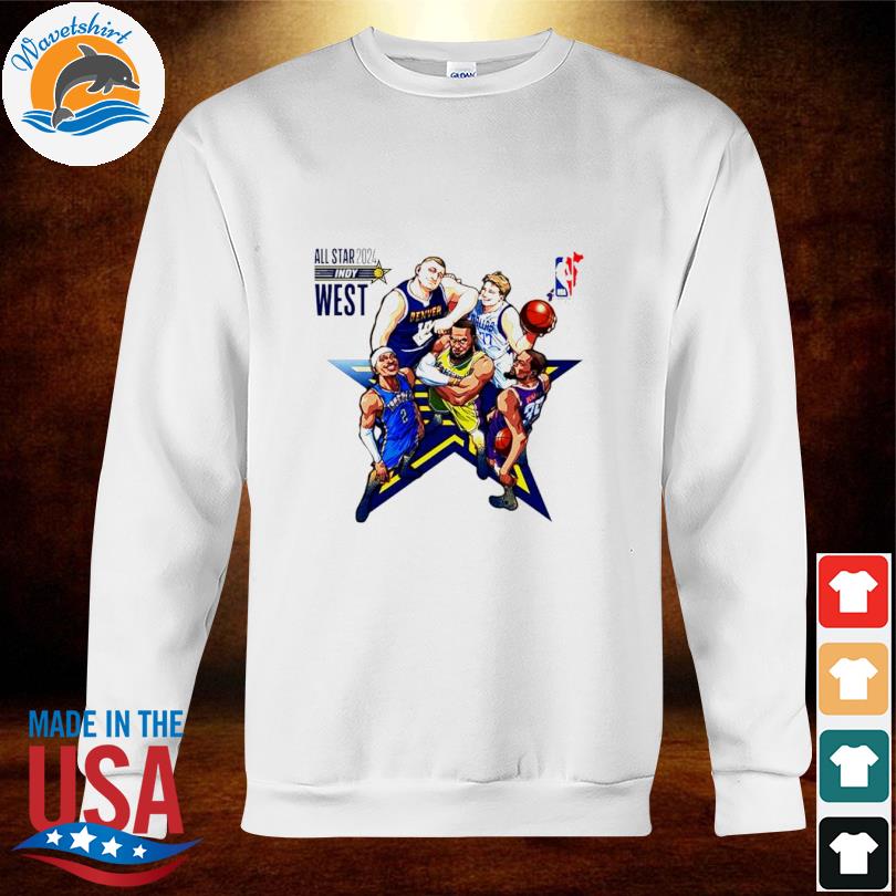 NBA all star 2024 indy west shirt, hoodie, sweater, long sleeve and