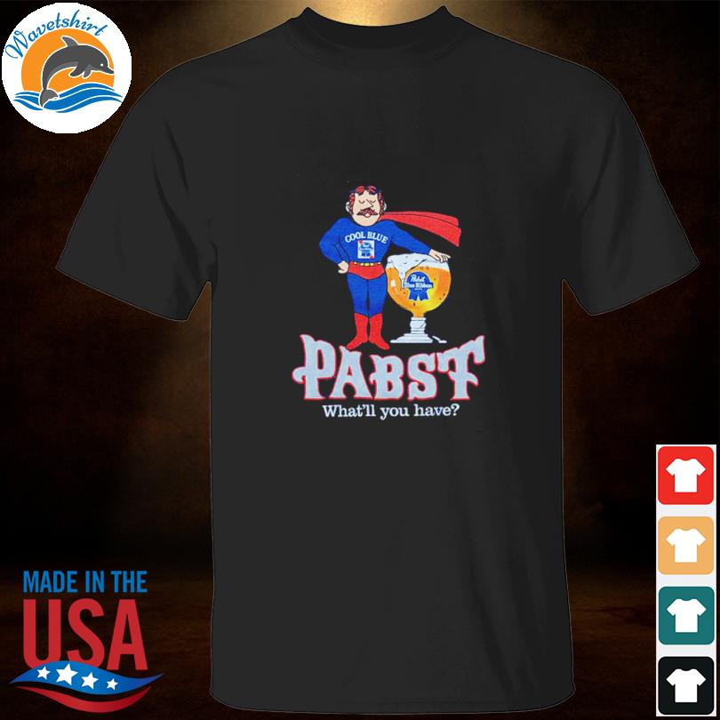 Pabst Cool Blue What’ll You Have Shirt