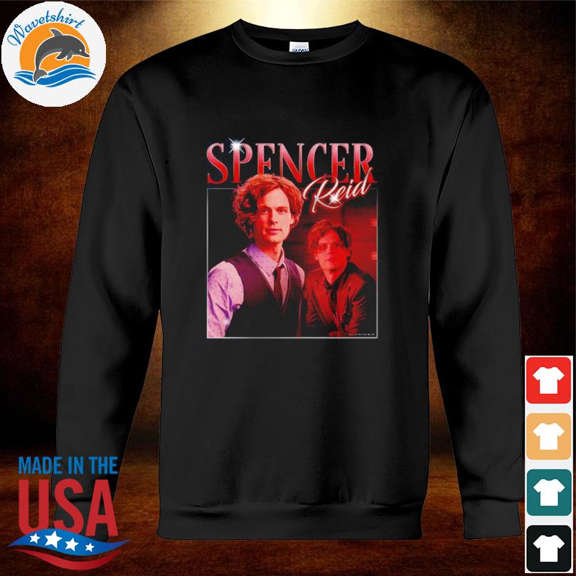 Spencer Reid 80's Retro Shirt sweatshirt