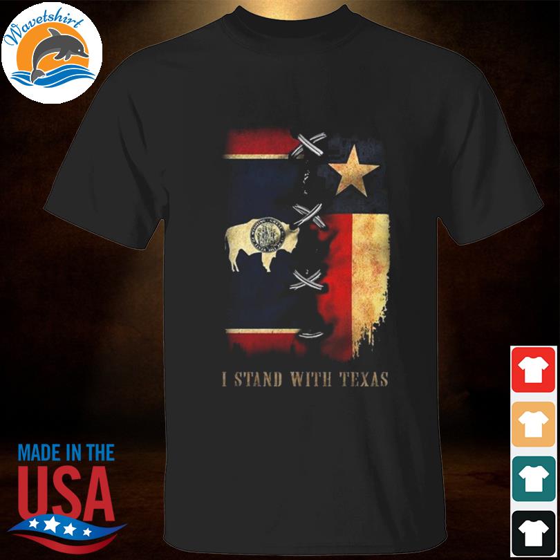 Wyoming I Stand With Texas Shirt