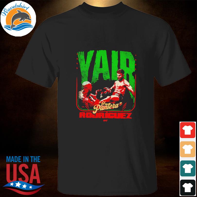 Yair Rodriguez El Pantera Front Kick WHT UFC Fighter Shirt