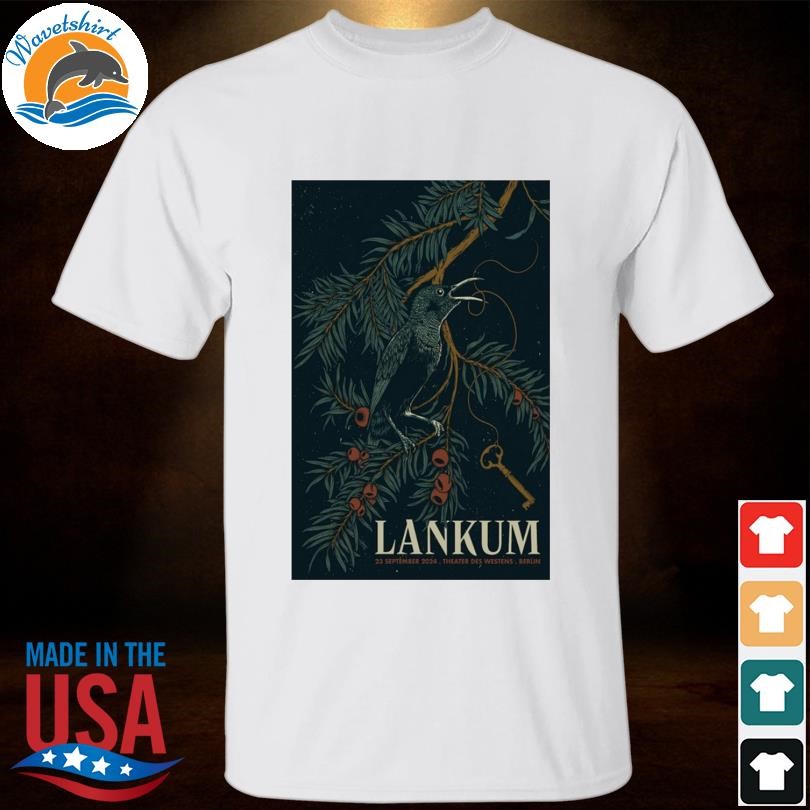 Limited Lankum band sept 23 2024 in theater des westens berlin poster shirt