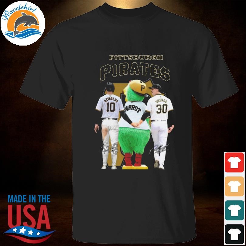 Mascots Pittsburgh pirates signatures 2024 shirt