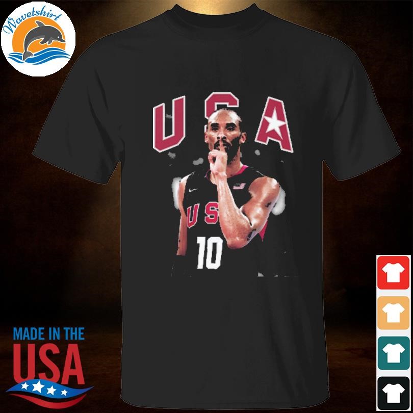 Funny Kobe bryant celebration usa basketball signature shirt