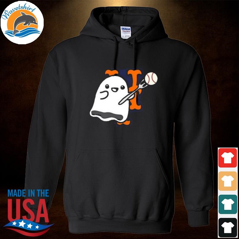 Funny Let's go new york mets baby ghost halloween 2024 Hoodied